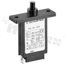 Wyłącznik nadprądowy termiczny; resetowalny; 1P, 1 biegun chroniony; montaż: kołnierzowy, śrubowy; QC 6,3x0,8mm; trip-free; IP40 od frontu; 3A; 240VAC, 28VDC