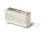 Przekaźnik elektromagnetyczny; niski; prąd znamionowy 10A; napięcie cewki 6VDC; pojedyńczy styk zwierny (1A); moc cewki 0.25W; 10A/250VAC,10A/24VDC; montaż: PCB, gniazdo