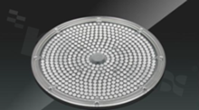 Soczewka do diod LED mid power; kąt rozsyłu: 60 stopni FWHM; ilość diod: 1; rozmiar: okrąg 225mm; wysokość: 7.5mm; rodzaj materiału: PC; sposób mocowania: śruby