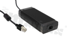 Power supply; desk-mounted; 312W; 12V; 26A; 85-264VAC