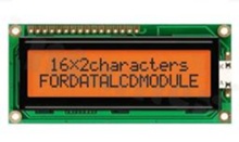 Display LCM; LCD character; 16x2 chars; STN positive yellow-green Y/G; Array LED amber backlight; view 06:00; 5.0 V; additional font Cyrilica;