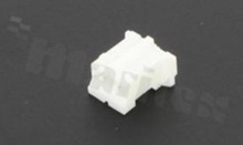 Crimp terminal housing; pitch 2.00mm; 2-contacts; female; applicable wire AWG#24-30; 100V/2A