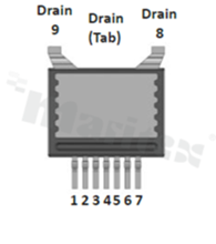 Tranzystor N-MOSFET SiC; unipolarny; 1200V; 25mOhm; -55+175 st.C; SMD; TSC (U2)