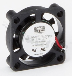 Wentylator; DC; 12VDC; 25x25x7.40mm; 0.078m3/min; 31.00dB