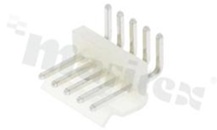 Złącze Kablowe do PCB; w rastrze 3.96mm; 5-stykowe; montaż THT; męskie; poziome; 250V/7A