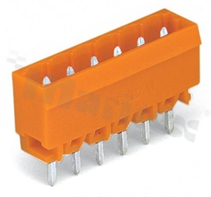 Złącza wtykowe i gniazdowe; 231-334/001-000; WAGO; 1; 4; Orange; 17 mm