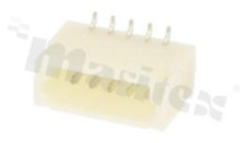 Header for PCB; pitch 1.00mm; 5-contacts; SMD; male; top entry; 50V/1A