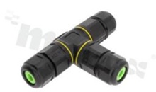 Łącznik SC-L-ULT2-03-GN, 3 gniazda, na przewód 8.5 do 10.5 mm, IP X8