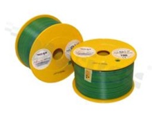 Przewód pojedynczy LGY/H05V-K; z wielodrutową miedzianą żyłą; zielony/niebieski; przekrój 1.50mm2; AWG 16; 500V; -40+105 st.C; 100m.