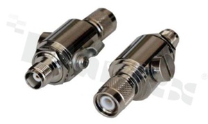 Ochronnik TNC; wtyk TNC do gniazda TNC; 0-6 GHz; VSWR 1.3 max; 0.5 dBi max; 50 Ohm; 230V DC +-20%; RF 15W