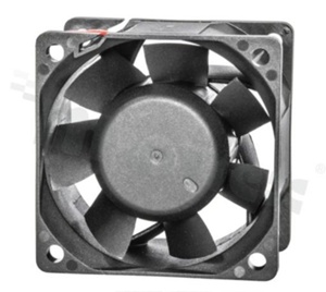 Wentylator; DC; 12.0VDC; 60x60x38mm; 1.22m3/min; 51.0dB.