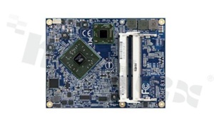 Moduł procesorowyCOM Express; procesor VIA Nano X2 1.2GHz; do 4GB RAM; 2x SATA; 1x LAN; 2xCOM; 4x USB 2.0 + 4x USB 3.0; HDMI; DisplayPort; LVDS; VGA; Audio; SMBus; I2C; SPI; LPC; SDIO/GPIO; PCIex1; PCIex4; temperatura pracy 0+60C