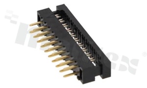 IDC connector; pitch 2.54mm; 20-contacts; flat cable AWG#26-#28