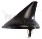 Antena; combo; shark; GNSS/GSM/FM/AM; 76-2483MHz; 28.0dB; VSWR<1.5; RHCP/liniowa; RG174; 1-5m; custom; śrubowy; 97.1x68.6x76.9mm; IP65-IP67