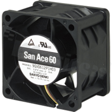 Fan; DC; 12VDC; 60x60x38mm; 2.37m3/min; 66.0dB.