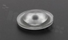 Lens for LED high power; mid power; angle: 141 to 166 degrees FWHM; Number of LEDs: 1; Dimensions: round 19mm; Height: 4.8mm; meterial: PMMA; Fastening: tape; pin