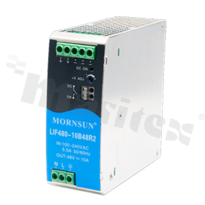 Power supply; DIN; 480W; 24V; 20A; 85-264VAC; 120-370VDC