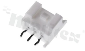 Złącze Kablowe do PCB; w rastrze 2.00mm; 3-stykowe; montaż THT; męskie; pionowe