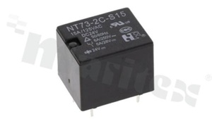 Electromagnetic relay; contact rating current 15A; coil voltage 24VDC; changeover contact (1C); 15A/28VDC; 15A/125VAC