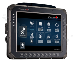 Ultra Rugged Tablet for vehicle; 12.1" XGA 1024x768; resistant to shock; impact and spill; IP65; oper. temp. -30.+55C; Intel i5-6300U 2.4GHz; RAM 4GB; M.2 64GB; Windows 10 IoT Ent LTSB; WiFi; Bluetooth; USB3.0; USB2.0; RS-232