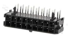 Złącze Kablowe do PCB; w rastrze 3.00mm; 18-stykowe [2x9]; montaż THT; męskie; poziome; dwurzędowe; 250V/5A
