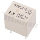 Przekaźnik elektromagnetyczny; bistabilny; prąd znamionowy 25A; napięcie cewki 10V DC; pojedynczy styk przełączny (SPDT); dwie cewki; 25A/14V DC; montaż: THT