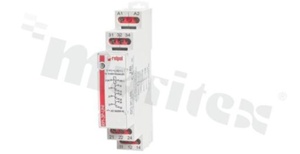 Installation relay; rated current 8A; control voltage 12...240VAC/DC; triple changeover contact (3P); 8A/24VDC; 8A/250VAC