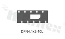 Matryca zabezpieczająca do portów USB3.0, HDMI 1.4; SMD; DFN4.1x2-10L; 5V; 70W