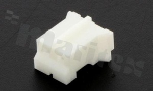 Crimp terminal housing; pitch 2.00mm; 2-contacts; female; applicable wire AWG#24-32; 100V/2A