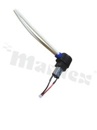 Pompa perystaltyczna Z020A2WX09, 20rpm, max 1,5 mL/min (Pharmed ID2.06mm), napięcie zasilania 3,7 V, czarna