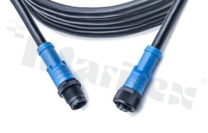 Wtyk HPC-000505-0MF-CSA02, dwustronny NMEA2000, 5-stykowy, żeński/męski, plastikowy gwint, 4A, z kablem o długości 2m, IP68, UL