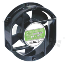 Fan; DC; 7.30m3/min; 2.00A; 7.0-13.8VDC; 24W; 3500RPM; 59dBA; 24 AWG; plastic; -10+70 deg.C; 740g; 170x51mm