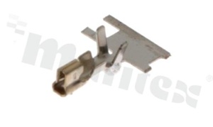 Metal terminal; female; for HSxx-JD housings; for cable AWG#24-30; 100V/2A