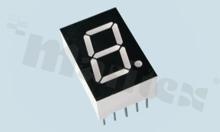 7-Seg. LED Display NEPS-5611AW-G, SMD, 1 digit, 0.56" (14.22mm), white, luminous intensity 30mcd/10mA, X: 0.27 Y: 0.25, common anode, grey epoxy, white segment, static