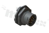 Standard Connector circular; socket; Jam Nut SZ12