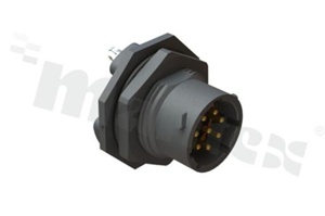 Standard Connector circular; socket; Jam Nut SZ12