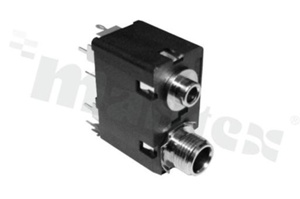 Connector: Jack 3.5mm + Jack 6.3mm; socket; female; ways: 3; straight