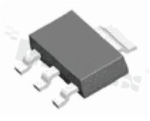 Stabilizator napięcia; liniowy, VLDO; nieregulowany; Vout: 3.3V; Vin: 4.3-60V; Vd: 0.4V; 1A; -40+85 st.C; SMD; SOT223-3L