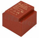 Transformator: zalewany; 0.35VA; 230VAC; 15V; PCB; 24x16x23mm