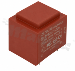 Transformer: encapsulated; 2VA; 230VAC; 15V; 133mA; PCB
