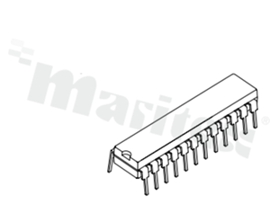 Integrated system, driver LED; housing: SOP24-150-0.64; number of channels: 16; output current: 5-90mA; supply voltage: 5V
