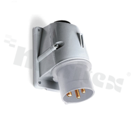 332BS9; Gniazdo panelowe; zasilające AC 3-fazowe; męskie; 32A; 250VAC; IP44; seria Easy&Safe