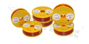 Przewód pojedynczy LGY/H05V-K; z wielodrutową miedzianą żyłą; czerwony/zielony; przekrój 0.50mm2; AWG 20; 500V; -40+105 st.C; 100m.