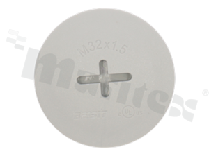 Korek wentylacyjny M32; nylonowy;IP68; O-ring;odporny na UV(F1); szary