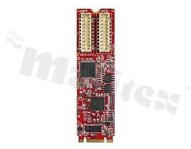 Karta rozszerzeń M.2 -> 2 porty PoE; temp. pracy: 0+70 st.C