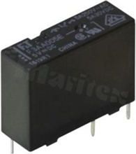 Electromagnetic relay; contact rating current 3A; coil voltage 12VDC; make contact (1A); coil power 200mW; 3A/30VDC; 3A/125VAC