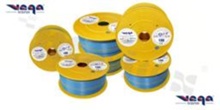 Przewód pojedynczy LGY/H05V-K; z wielodrutową miedzianą żyłą; niebieski/żółty; przekrój 1.00mm2; AWG 17; 500V; -40+105 st.C; 100m.