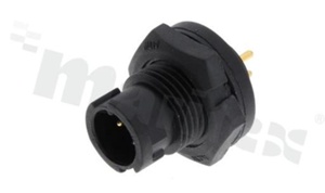 Złącze AD; 3-stykowe; bagnetowe; 5A; IP67