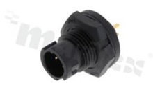 Złącze AD; 3-stykowe; bagnetowe; 5A; IP67