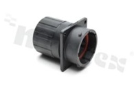 Standard Connector circular; Sq Flg Rcpt w endcap 26 pins; SZ 16 Pin